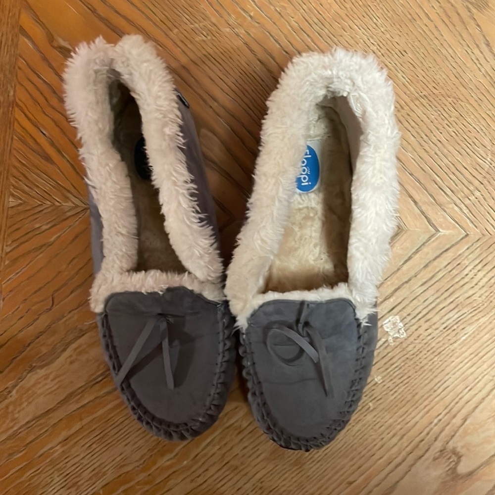 Grey Slippers